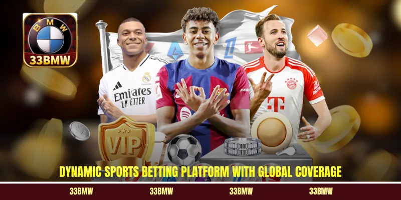Dynamic sports betting platform with global coverage