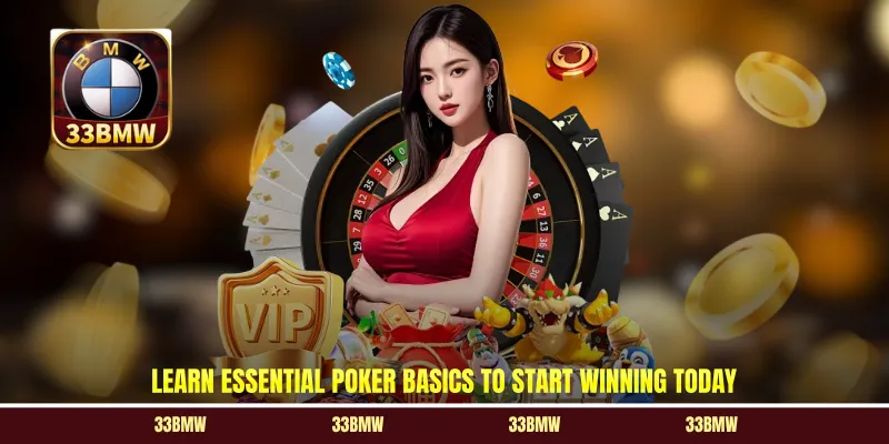Learn essential Poker basics to start winning today