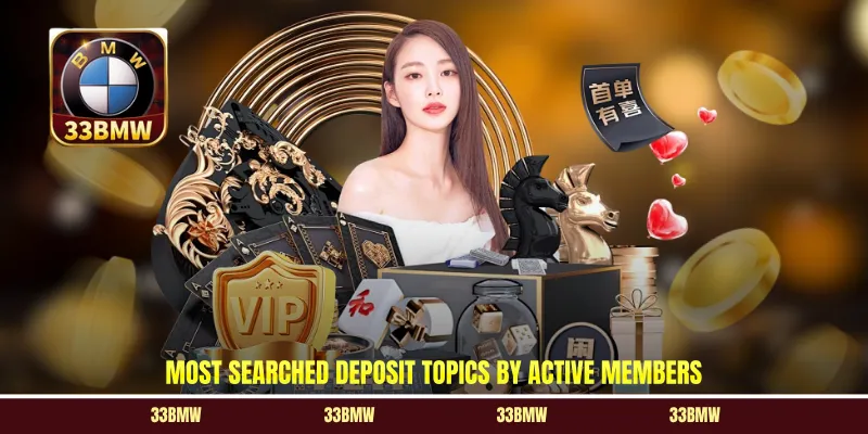 Most searched deposit topics by active members