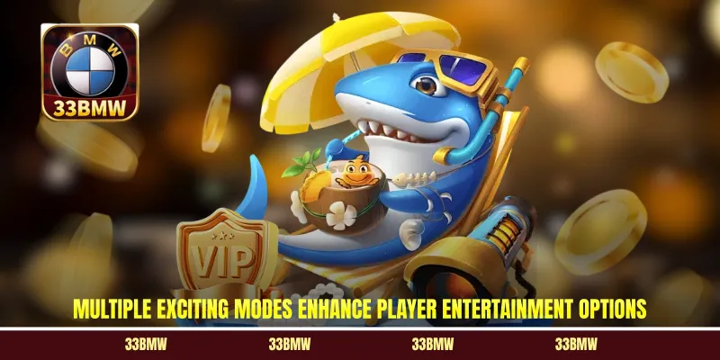 Multiple exciting modes enhance player entertainment options