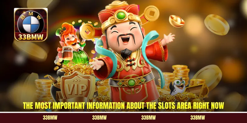 The most important information about the Slots area right now