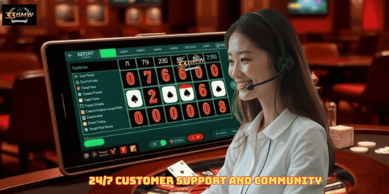 24/7 Customer Support and Community