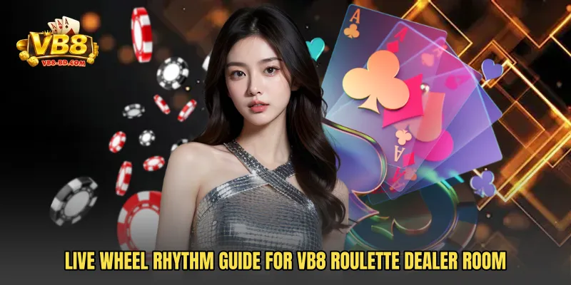 Live wheel rhythm guide for VB8 Roulette Dealer Room